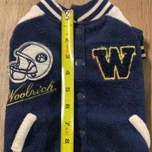 Woolrich Dog Wool Varsity  Football Jacket Small